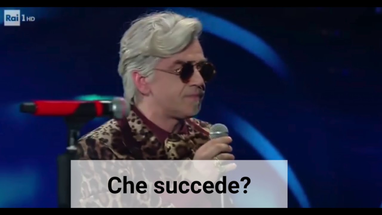 Che succede? Blank Meme Template