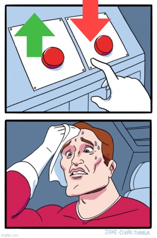 Two Buttons Meme | image tagged in memes,two buttons | made w/ Imgflip meme maker