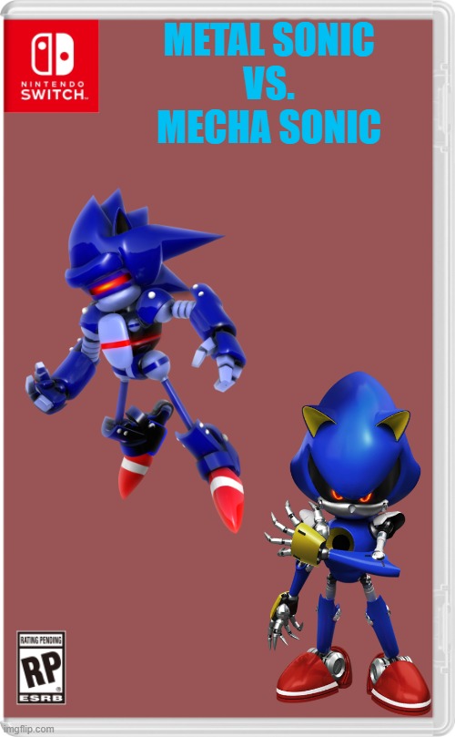 Mecha Sonic vs Metal Sonic