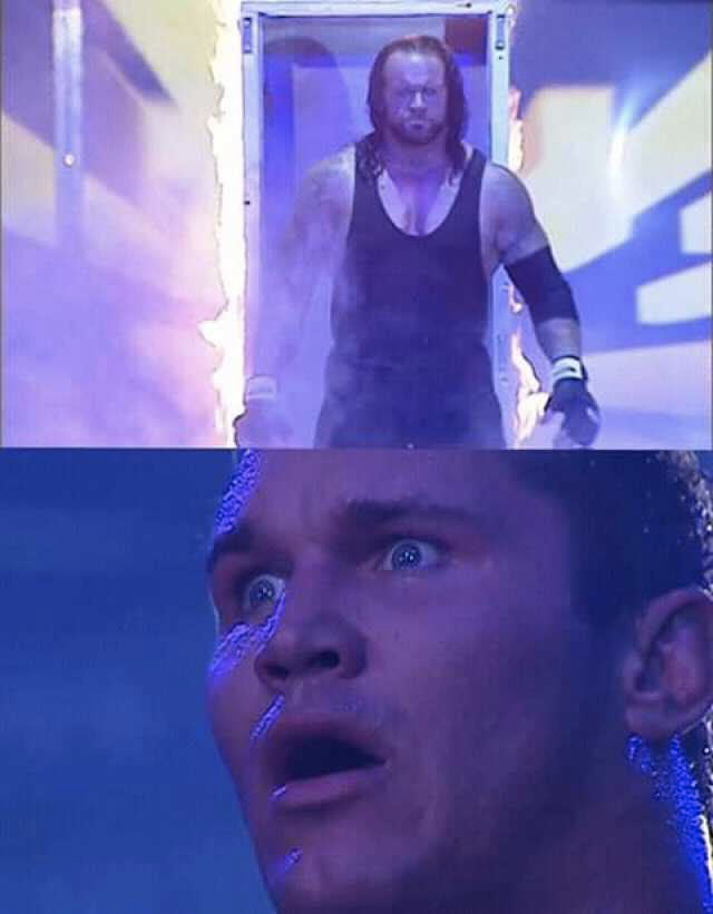 Undertaker Entering Arena Blank Meme Template