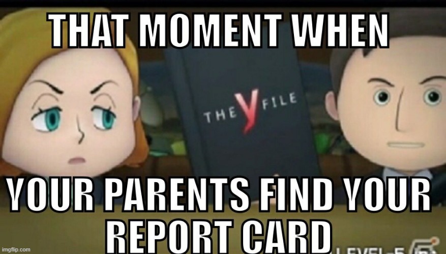 Y File is your report card | image tagged in yo-kai watch,fby | made w/ Imgflip meme maker
