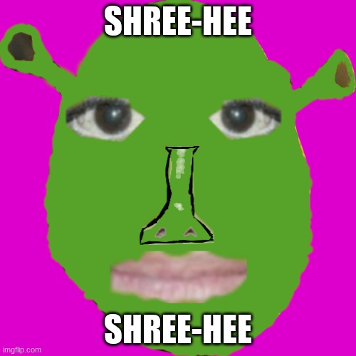 Shrek Michael Jackson | SHREE-HEE; SHREE-HEE | image tagged in shrek,michael jackson | made w/ Imgflip meme maker