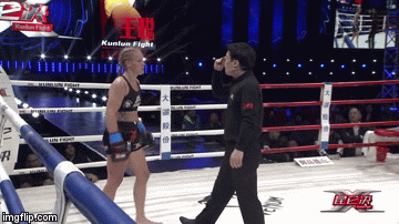 Valentina Schevchenko Unprofessional In Kickboxing Fight! (Gifs ...