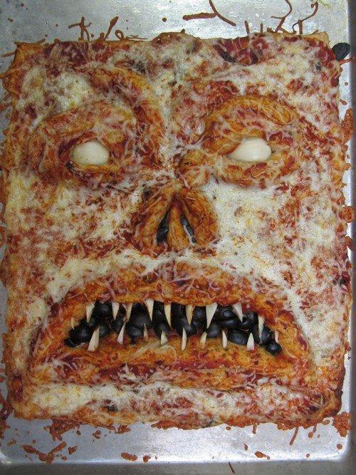 Pizza Nightmare Fuel Blank Meme Template