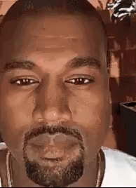 High Quality Kanye Staring At you Blank Meme Template