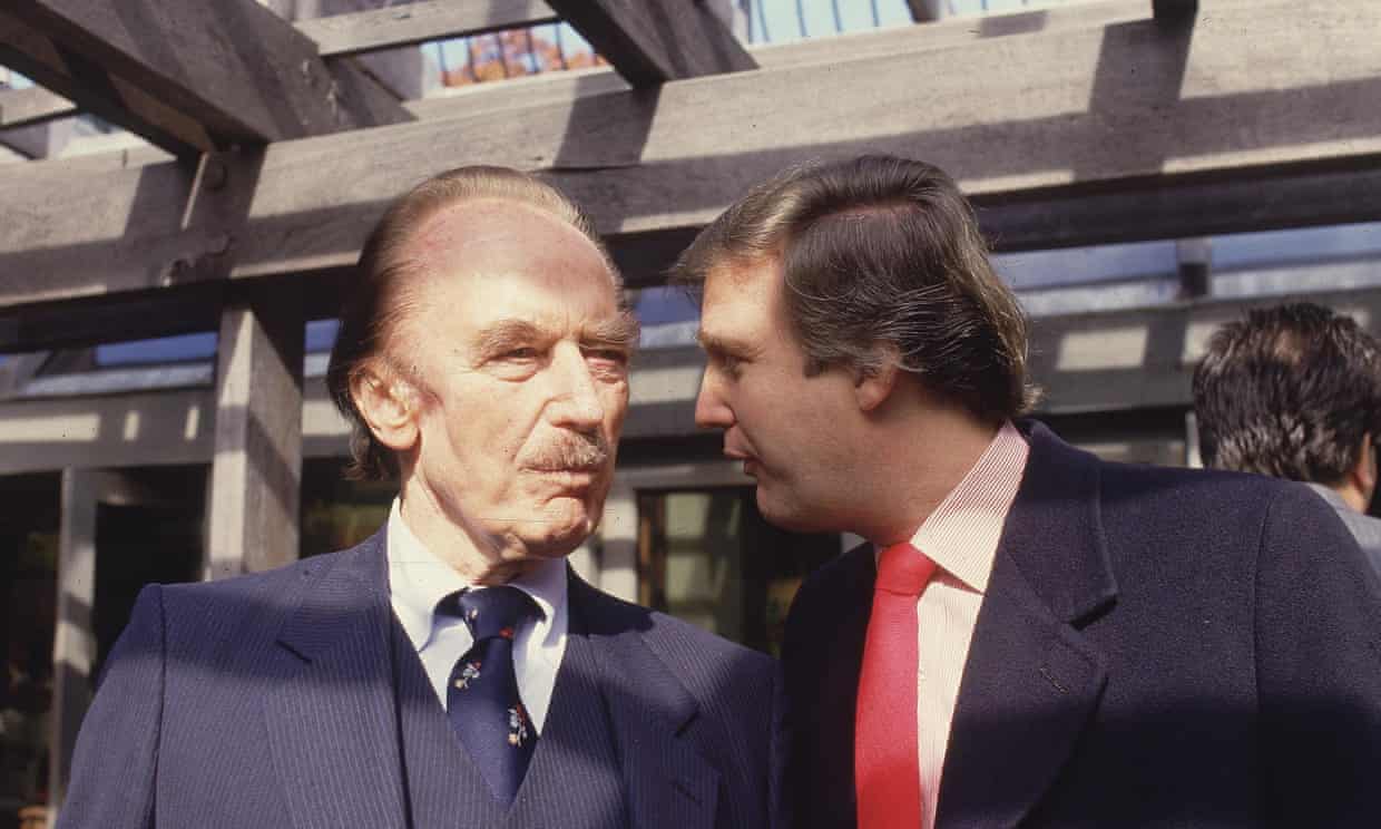 High Quality Fred Trump, early-onset Alzheimers and his stupid son Donald Blank Meme Template