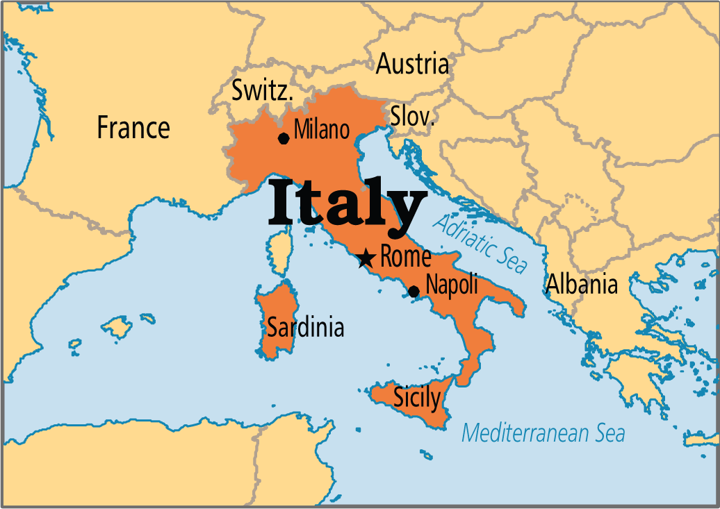 High Quality italy map Blank Meme Template