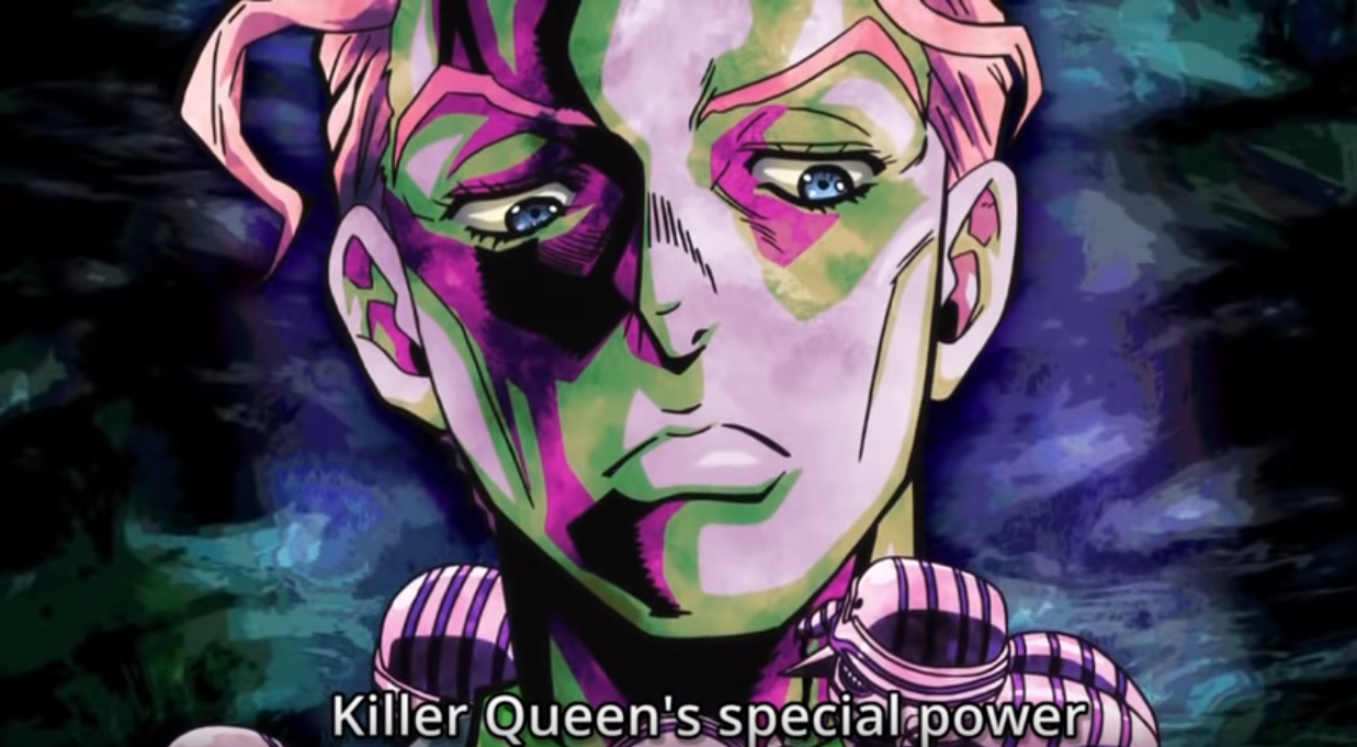 Killer Queen's Special Power Blank Meme Template