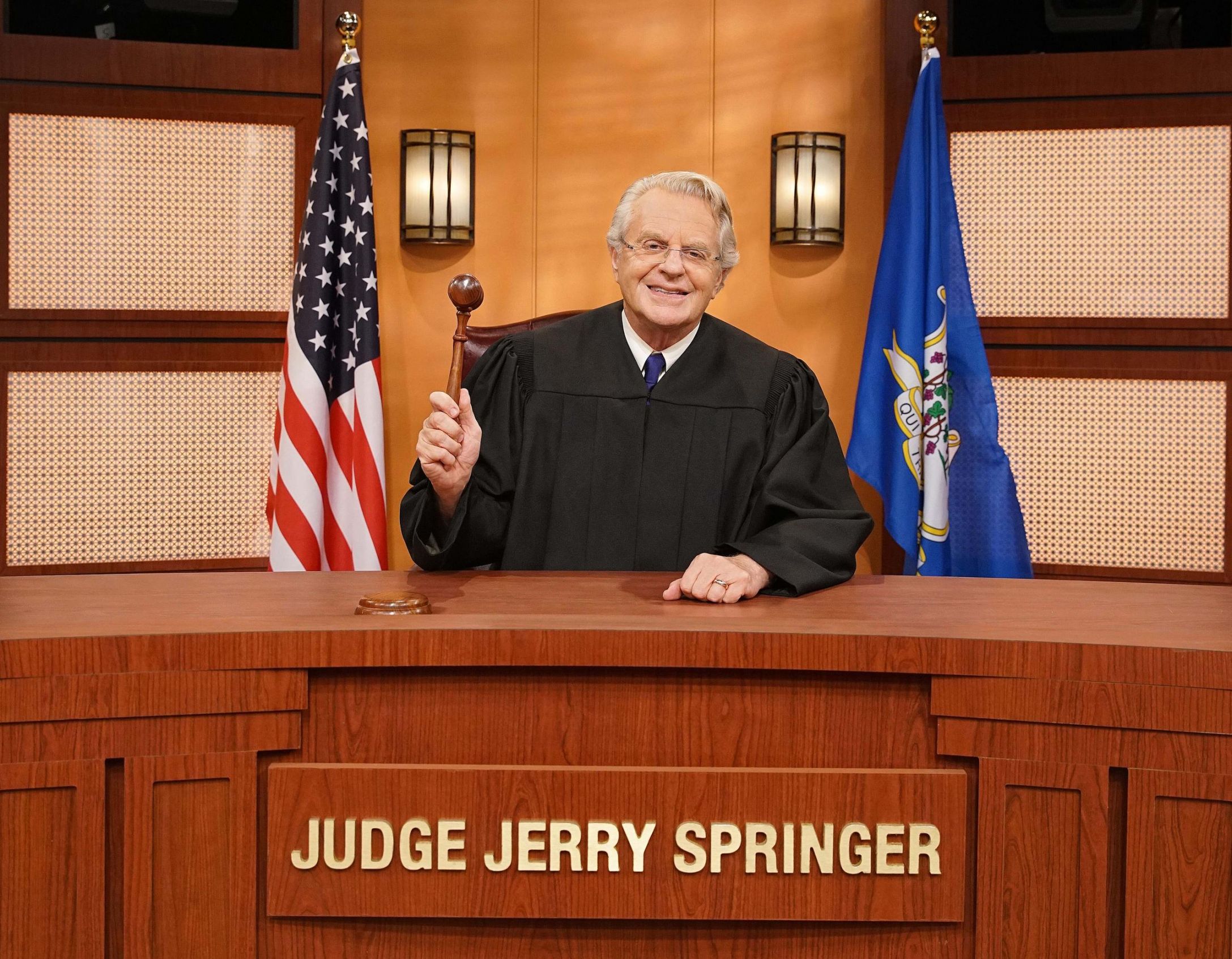 Jerry Springer judge. 