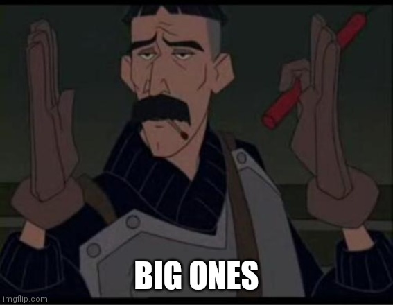Vinny Atlantis | BIG ONES | image tagged in vinny atlantis | made w/ Imgflip meme maker