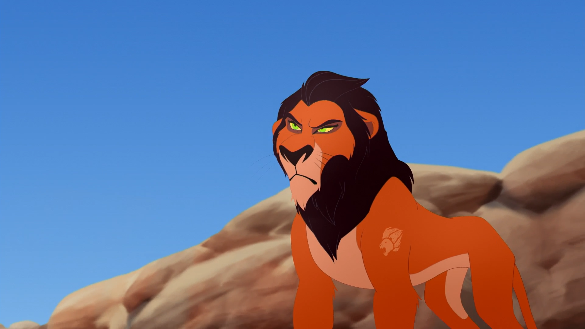 Scar's Indifference Blank Meme Template