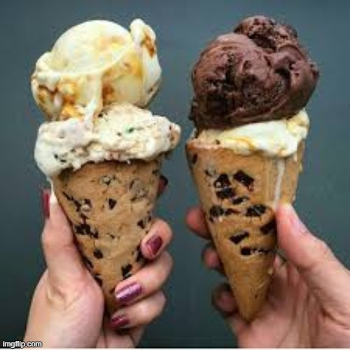 Cookie Dough Cones | made w/ Imgflip meme maker