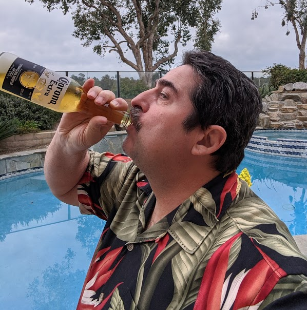 Drinking Corona Blank Meme Template