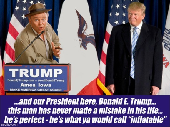Guys Like Us We Got It Made... | image tagged in donald trump,archie bunker,republicans,funny memes | made w/ Imgflip meme maker
