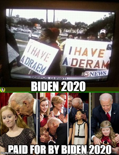 obama legacy | BIDEN 2020; PAID FOR BY BIDEN 2020 | image tagged in i have a dream | made w/ Imgflip meme maker