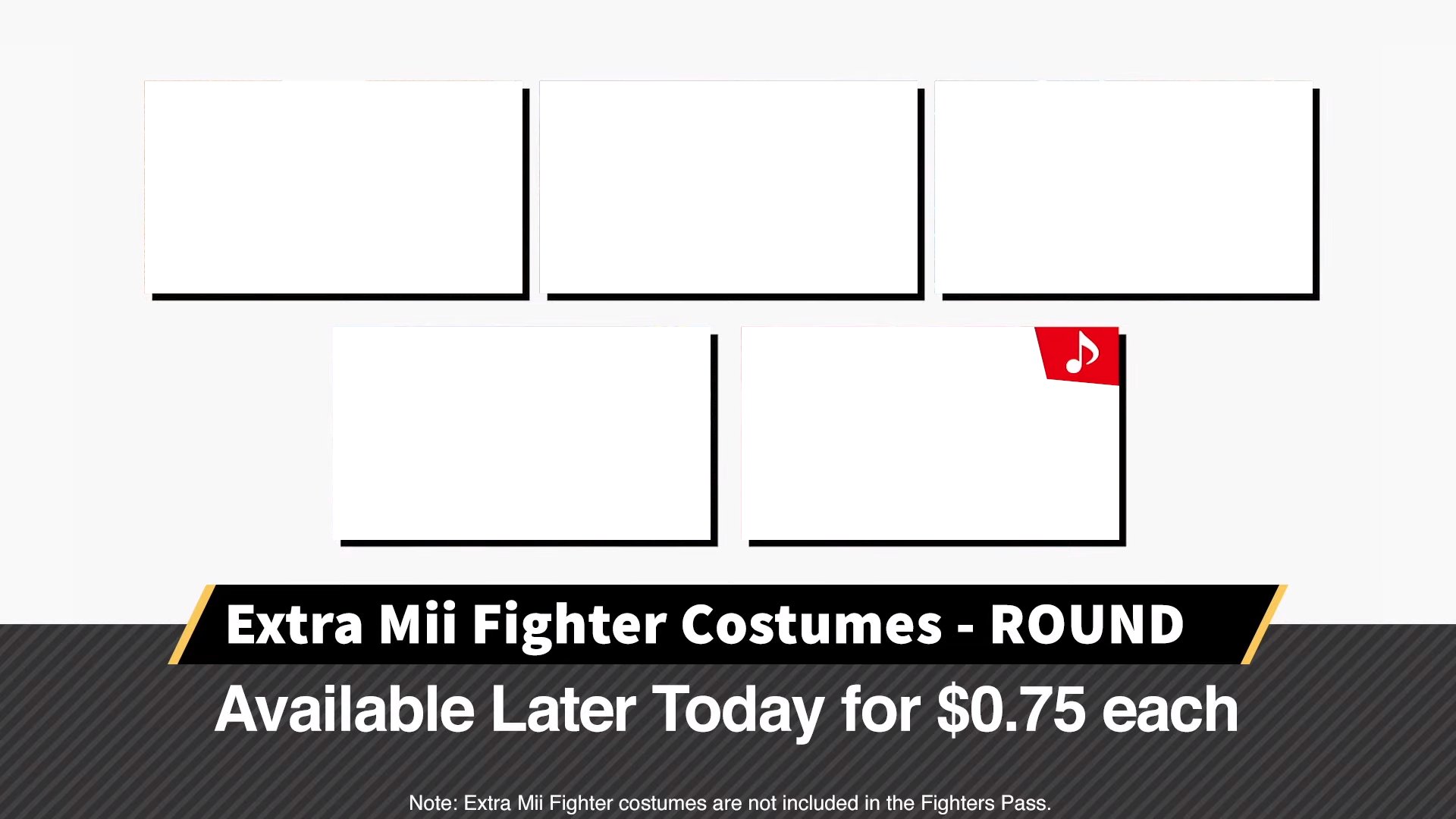 Extra Mii Fighter Costumes Blank Meme Template