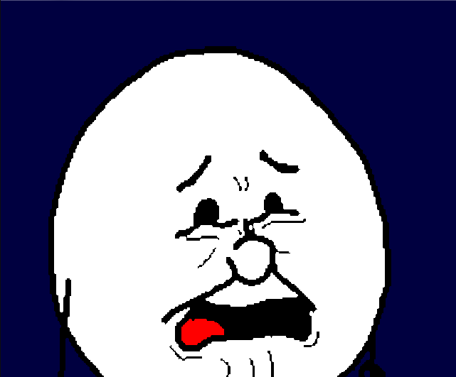 Disgusted Flumpty Blank Meme Template