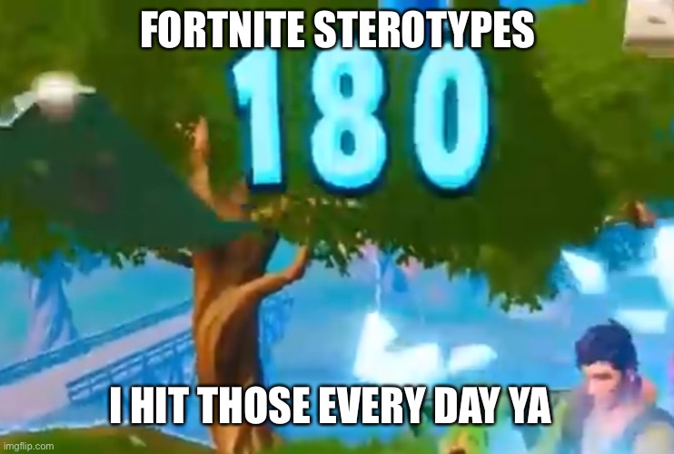 Fortnite headshots | FORTNITE STEROTYPES; I HIT THOSE EVERY DAY YA | image tagged in aint nobody got time for that | made w/ Imgflip meme maker