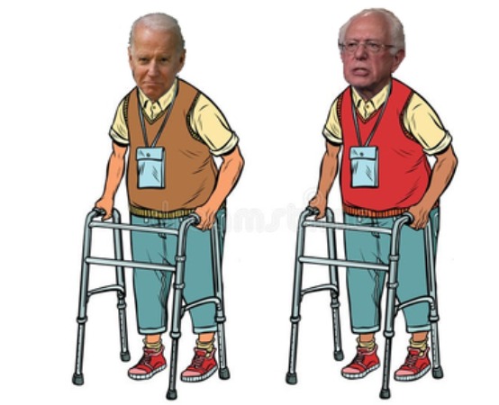 Caption Please! | image tagged in creepy joe biden,bad luck bernie,cloak the communism bernie,misfits,handicapped,geriatric celebration | made w/ Imgflip meme maker