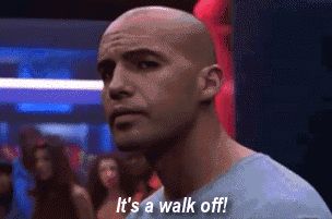 Billy Zane it’s a walk off Blank Meme Template