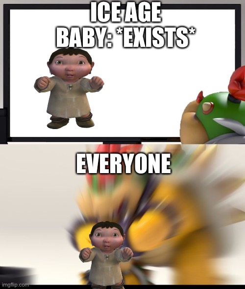 Nintendo Switch Parental Controls | ICE AGE BABY: *EXISTS*; EVERYONE | image tagged in nintendo switch parental controls | made w/ Imgflip meme maker