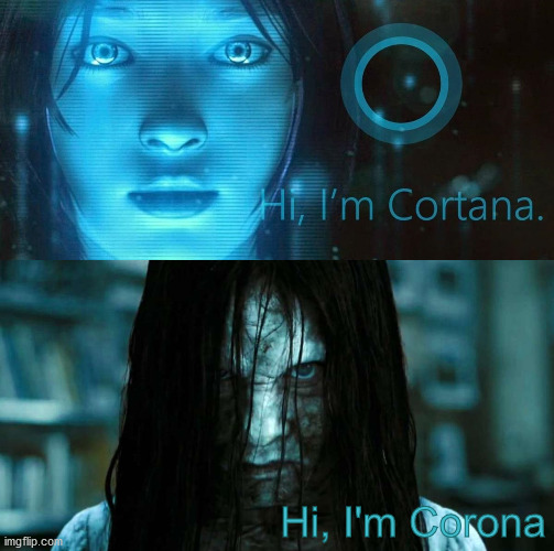 Hi, I'm Corona | image tagged in coronavirus,covid19,thering | made w/ Imgflip meme maker
