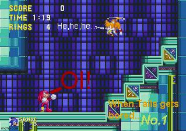 Stick around for more " When tails get's bored" | made w/ Imgflip meme maker