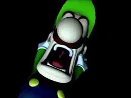 High Quality Luigi Screaming Blank Meme Template