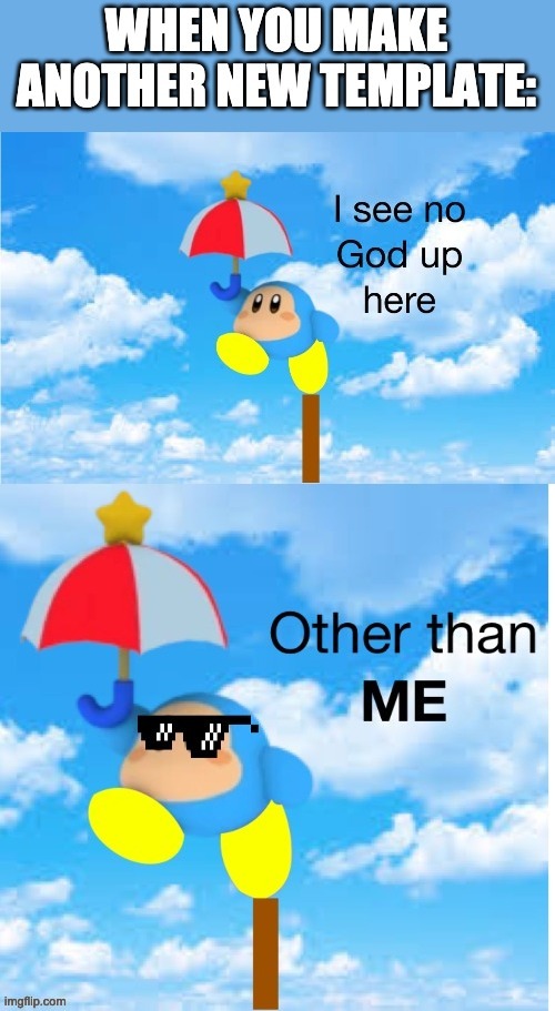 I see no God up here Aqua | made w/ Imgflip meme maker