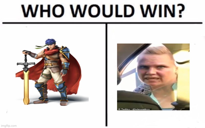 Ike vs Angry Karen | image tagged in memes,who would win | made w/ Imgflip meme maker