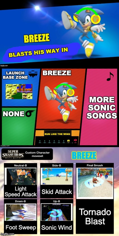 Breeze Blasts His Way In! | made w/ Imgflip meme maker