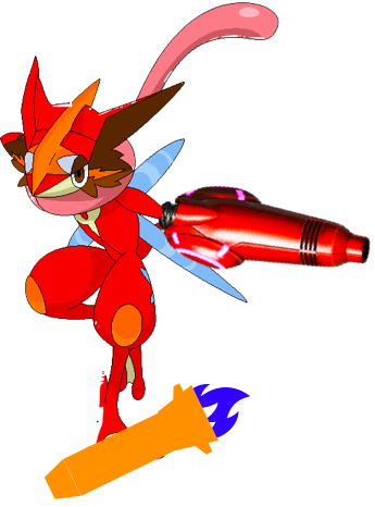 Omega Blaze Blank Meme Template
