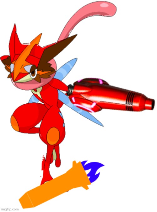 Blaze's Enhanced form, Omega Blaze! | image tagged in omega blaze | made w/ Imgflip meme maker