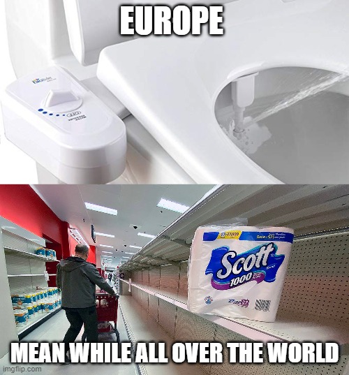 EUROPE; MEAN WHILE ALL OVER THE WORLD | image tagged in coronavirus | made w/ Imgflip meme maker