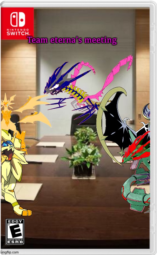 Team eterna’s meeting | made w/ Imgflip meme maker