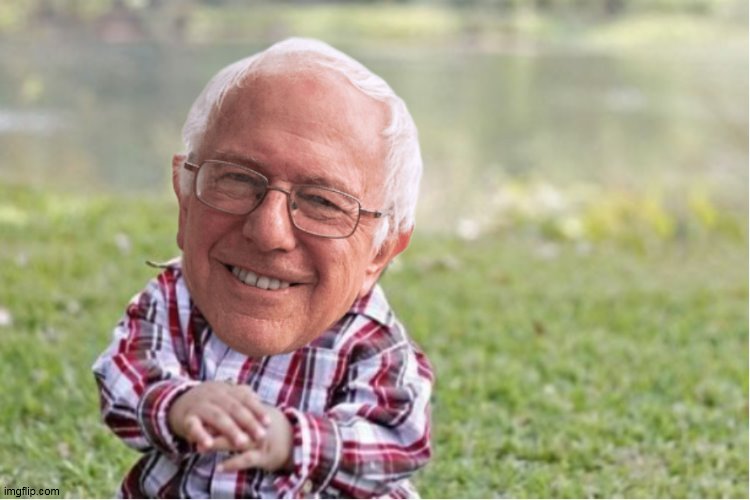 Evil baby Bernie | image tagged in evil baby bernie | made w/ Imgflip meme maker