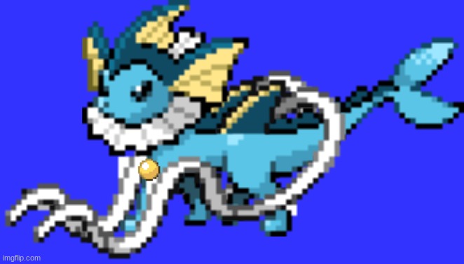 Vaprich (names a WIP) also I need Ideas for fusions please keep it between gen 1-6. (unless you can provide a sprite | made w/ Imgflip meme maker