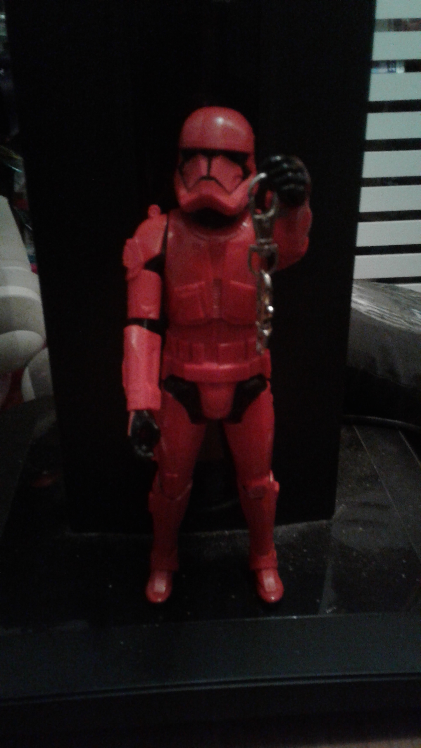 Sith trooper holding a chain Blank Meme Template