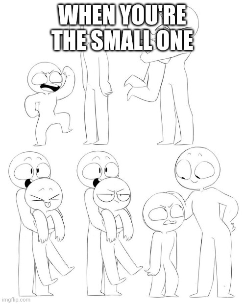 WHEN YOU'RE THE SMALL ONE | made w/ Imgflip meme maker