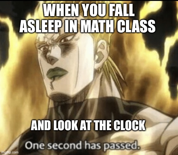 Dio Brando eliminates the Middle Class : r/memes