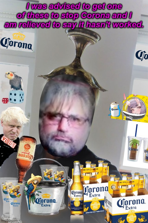 ME HOARDING CORONA Blank Meme Template
