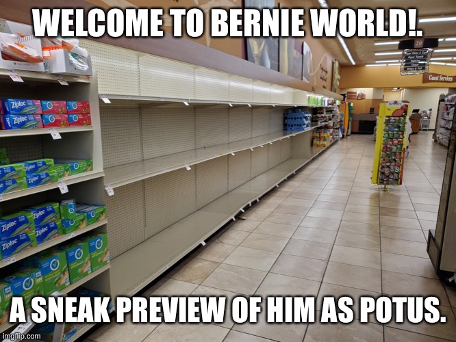 Welcome to Bernie World. A sneak preview of him as POTUS | WELCOME TO BERNIE WORLD!. A SNEAK PREVIEW OF HIM AS POTUS. | image tagged in bernie sanders | made w/ Imgflip meme maker