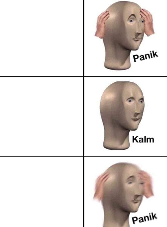 panik Blank Meme Template