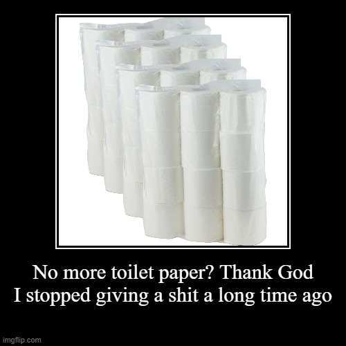 toilet paper rush | image tagged in funny,demotivationals,toilet paper raid,corona virus panic | made w/ Imgflip demotivational maker