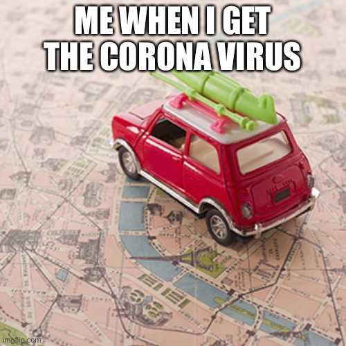 Travel 03 | ME WHEN I GET THE CORONA VIRUS | image tagged in travel 03 | made w/ Imgflip meme maker