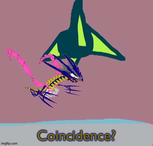 Coincidence? | image tagged in eterna tower top floor | made w/ Imgflip meme maker