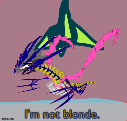 I’m not blonde. | made w/ Imgflip meme maker