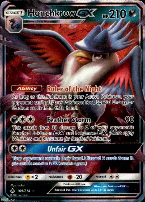 What do you think of this Pokemon card? | image tagged in pokemon,pokemon sun and moon | made w/ Imgflip meme maker