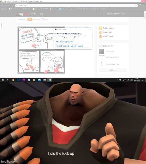 image tagged in heavy hold up | made w/ Imgflip meme maker