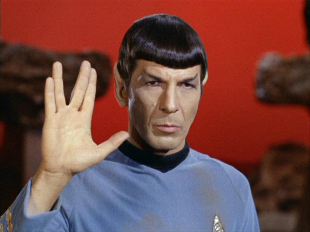 Spock salute Blank Meme Template